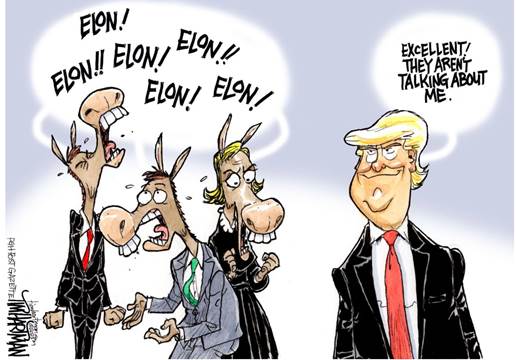 A cartoon of a person and donkeys

AI-generated content may be incorrect.